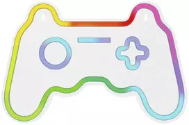 Neon LED RGB GamePad FLRNE04 + Nuotolinis valdymas Forever Light