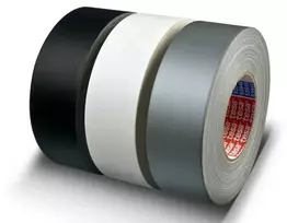 Tesa Klejenie tkanin 50m x 50mm Gaffer tape sidabrinė 53949