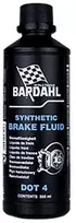 Bardahl 500 ml. DOT4 sintetinis stabdžių skystis.