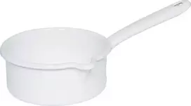 Riess RIESS - Aukštas puodas su dangčiu 1l 14cm Classic WEISS