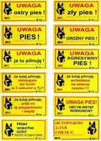 „Dingo Metal“ įspėjamasis ženklas – „Atsargiai, aš čia budiu!