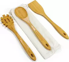 Origin Outdoors virtuvės įrankių rinkinys „Bamboo"