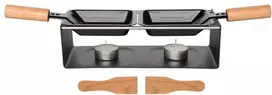 Sumuštinių keptuvas Maku Kitchen Life Raclette grilio rinkinys