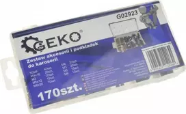 Geko Automobilio apdailos tvirtinimo detalės 170 vnt.