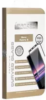 Panzer Sony Xperia 5, lenktas stiklas, juodas