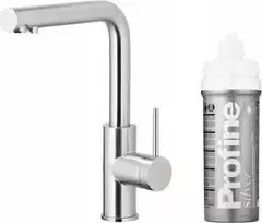 Virtuvės maišytuvas KFA DUERO PURE BASIC VIRTUVĖS MAIŠYTUVAS SU VANDENS FILTRAVIMO FUNKCIJA + FILTRŲ RINKINYS PROFINE Sidabrinis S, INOX