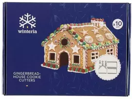 Imbierinio namelio formelės Winteria GINGERBREAD, 10 vnt.