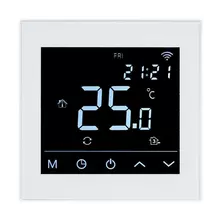 Termostatas HEATCOM HC91 Wi-Fi, baltas