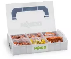 Wago 887-955 2273 ir 221 montavimo jungčių rinkinys su L-BOXX MINI dėklu 887-955