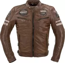Vyriška moto striukė Jacket W-TEC Milano odinė