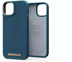 Njord Fabric MagSafe dėklas jūsų Apple iPhone 15 Pro Max, Deep Sea