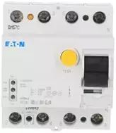 Eaton 168649 Liekamosios srovės grandinės pertraukiklis 4P 40A 0,3A tipas G/A FRCDM-40/4/03-G/A 168649