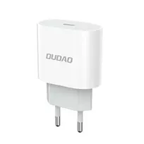 Dudao 20W USB-C sieninis įkroviklis – baltas