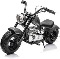 1Punkt Motociklas Chopper Warrior Pilkas