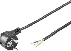 Wentronic Goobay Schuko prijungimo kabelis 5m H05VV-F 3G1 (96034)