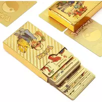 Auksinsės pokemon kortos 55 vnt ,nekolekcinės (analogas)