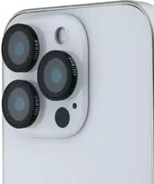 Guess Metal kameros apsauga Apple iPhone 16 Pro/16 Pro Max Juodas