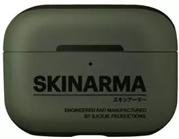 Skinarma dėklas Spunk AirPods Pro 2 pewter žalios spalvos