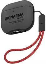 Skinarma dėklas Spunk AirPods 4 pewter žalios spalvos