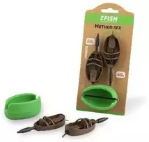 ZFISH Method Feeder komplektas ZFX 50,60g+formos