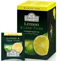 Juodoji arbata Ahmad Lemon, 20x2g