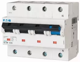 Eaton 211812 Grandinės pertraukiklis 4P C 125A 15kA AC AZ-4-C125 211812
