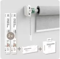 „MotionBlinds“ atnaujinimo rinkinio pradinis rinkinys (ritininių žaliuzių + tiltelio + 1C nuotolinio valdymo pulto atnaujinimo rinkinys)