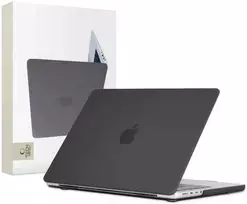 Dėklas Tech-Protect SmartShell case for MacBook Pro 14' M1 / M2 / M3 2021-2024 - matte juodas