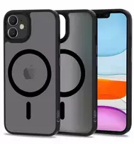 Tech-Protect MagMat MagSafe iPhone 11 dėklas – matinės juodos spalvos