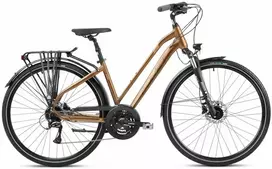Dviratis Romet Gazela 6 2025 ruda-juodas-19" / L (Dydis: 19" / L)