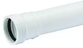 Wavin PP vamzdis su įvore Ø 40-1000 mm, baltas