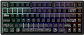 Klaviatūra Dark Project ALU Terra Nova Juodas Wireless