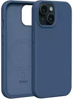 Dėklas Telforceone Etteri Silicone Mag Apple iPhone 15 6,1" mėlynos spalvos