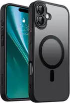 Dėklas „Telforceone Eteri Matt Mag“ Apple iPhone 16 6.1 colio juodas