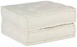 Modulinė sofa, kreminės spalvos, 70x70x36 cm, audinys