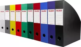 Biurfol Žurnalo laikiklis 7 cm baltas SE-35-10 BIURFOL