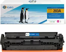 Toneris G&G G&G suderinamas su HP CF543A, NT-PH203M, HP 203A, rausvai raudonas, 1300s