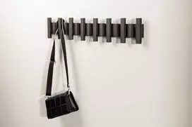 Venture Design Sieninis skrybėlių laikiklis, Nimes, 75x3.5x13 cm, Mocca