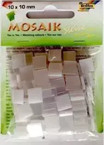 King Tony Tonas ant tono akmenys 10x10mm balti