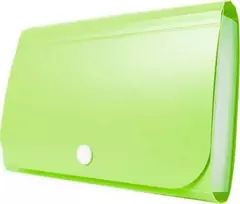 Aplankas - Mini akordeono organizatorius PP TETIS žalia
