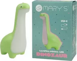 Plexido Ecolights MARY'S LED Naktinė lempa - Dinozauras