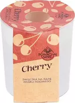 Inspiruj Cherry Natūrali žvakė "Smell me" su vyšnių kvapu, 130ml, balta