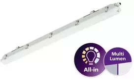 Signify Philips Ledinaire pramoninis šviestuvas, universalus, IP65, WT065C, LED, 2900–4800 lm/840, 1 fazė, su laidų instaliacija, 1 vnt.