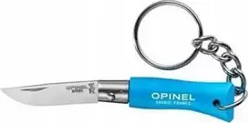 "Opinel Colorama 02 inox grab mėlynas" raktų pakabukas