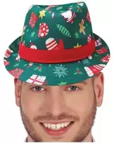 Kepurė Fiesta Žalia kalėdinė skrybėlė