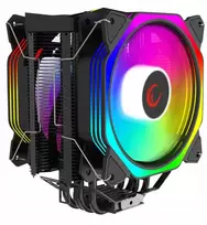 „Rampage Octagon C60“ procesoriaus aušintuvas, LGA 1700/AM5, 1800RPM, 2 ventiliatoriai, 120 mm, ARGB