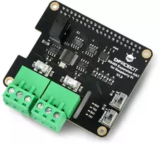 Dviejų kanalų RS485 išplėtimo priedėlis - skirtas Raspberry Pi 4B - DFRobot DFR0824