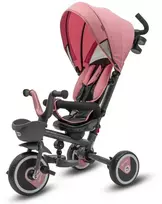 Baby Mix Relax 365 - vaikiškas triratis su pasukama sėdyne | Rožinė