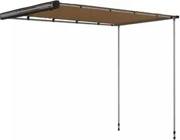 Outsunny Tentas karavanui, automobilinė stogo markizė - chaki 1,6 x 2,5 m