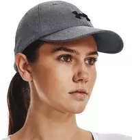 Kepurė su snapeliu damska Under Armour Blitzing Adj OSFM pilka 1376705 002